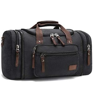 Fresion Canvas Travel Bags, Large Capacity Handbag