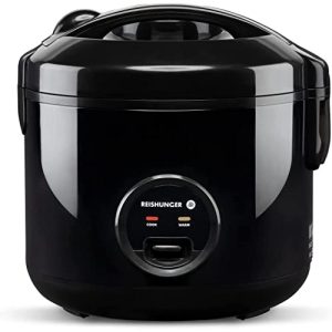 Rice cooker rice hunger & steamer with non-stick coating