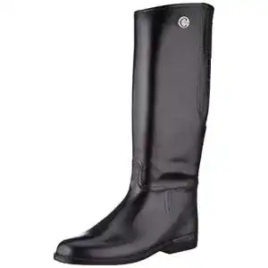 Reitstiefel kerbl damen flexo pvc gummi stiefel gummi schwarz
