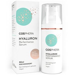 Suero de retinol Cosphera Hyaluron Serum dosis alta 50ml vegano