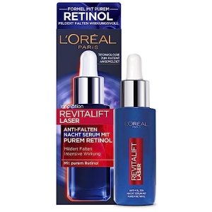 Soro de retinol L'Oréal Paris Retinol, soro noturno anti-rugas
