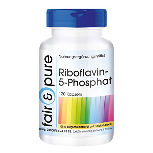 Riboflavin Fair & Pure ® 5-Phosphat, vegan, 120 Kapseln