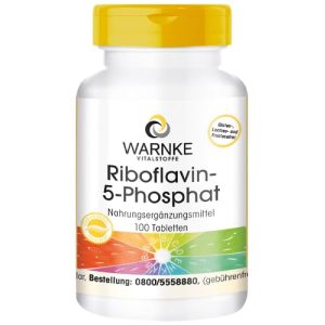 Riboflavin WARNKE VITALSTOFFE 5-Phosphat, Vitamin B2, vegan - riboflavin warnke vitalstoffe 5 phosphat vitamin b2 vegan