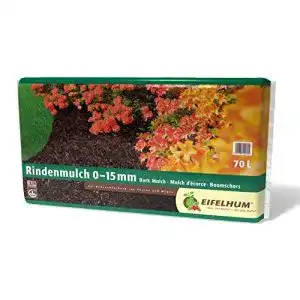 Rindenmulch eifelhum fein 60 liter 0 15 mm
