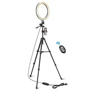 Ringleuchte tryone ringlicht mit stativ live stream staender