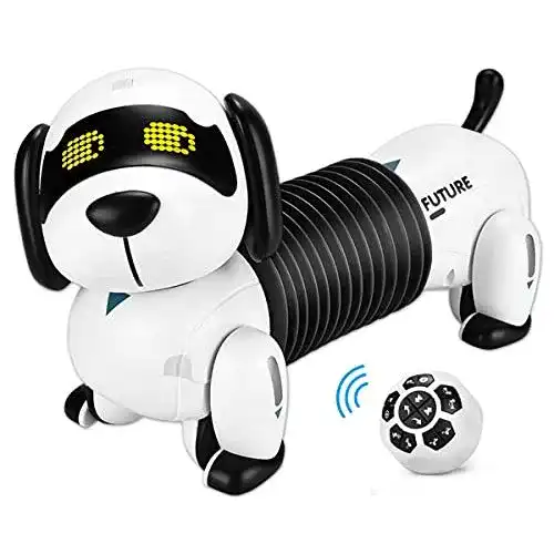Roboterhund ALLCELE Interaktives Spielzeug für Kinder
