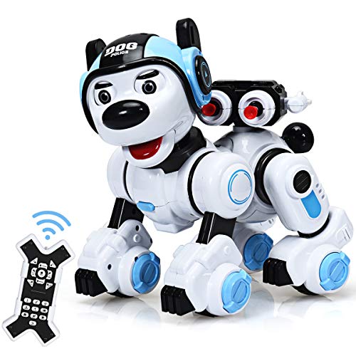 Roboterhund COSTWAY RC Interaktiv Roboter Hund mit Musik