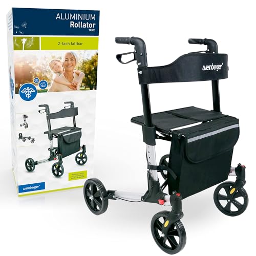 Rollator Weinberger, Aluminium, Medizinprodukt Klasse 1