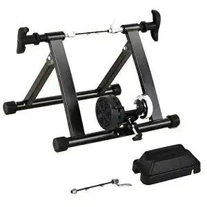 Rollentrainer homcom fahrradtrainer fahrrad heimtrainer