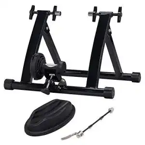 Rollentrainer yaheetech fahrrad magnetisch
