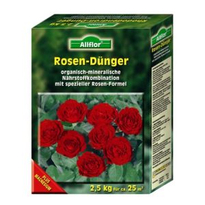 Rosendünger ALLFLOR Rosen-Dünger 1 x 2,5 kg, Faltschachtel