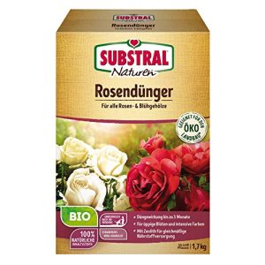 Fertilizante de rosas Substral Naturen rosas orgânicas, orgânico-mineral
