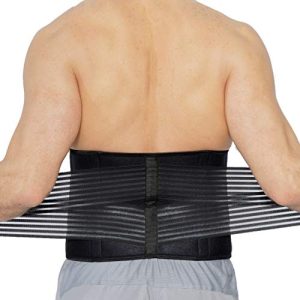 NEOtech Care back bandage made of neoprene, double straps