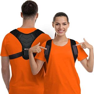 Corretor de postura estabilizador traseiro Gearari para homens e mulheres