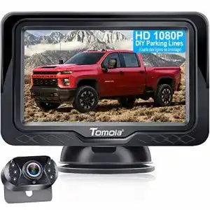 Rueckfahrkamera tomoia hd 1080p dash monitor bildschirm