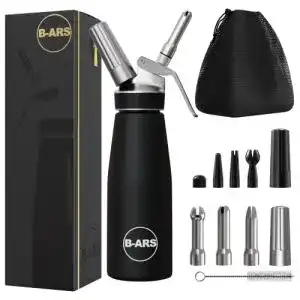 Sahnespender b ars professioneller sahnesyphon 500ml