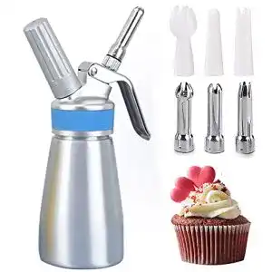 Sahnespender comforty 250ml sahnesyphon edelstahl