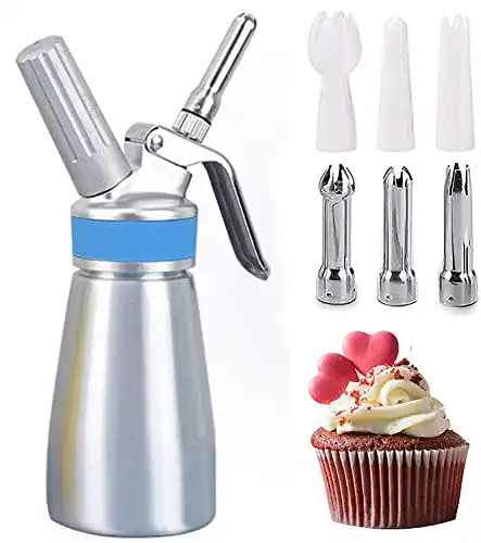 Sahnespender Comforty 250 ml aus Edelstahl für die Küche