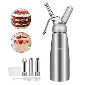 Sahnespender upstartech 500ml edelstahl schlagsahnebereiter