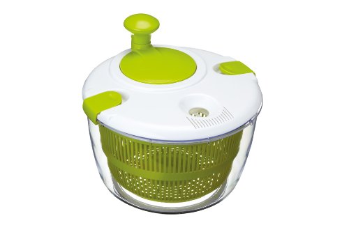 Salatschleuder KitchenCraft Deluxe und Dresser, BPA-Plastikfrei