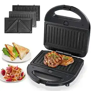 Sandwichmaker aigostar 3 in 1 sandwich maker kontaktgrill