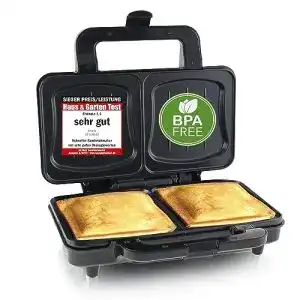 Sandwichmaker emerio xxl sandwichtoaster fuer alle toastgroessen