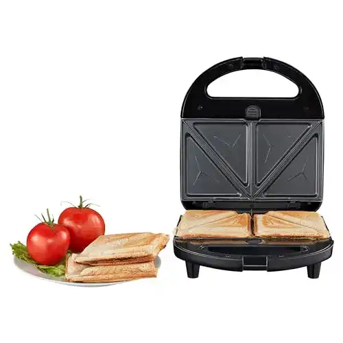 Sandwichmaker Medion 3 in 1 mit Wechselplatten für verschiedene Gerichte
