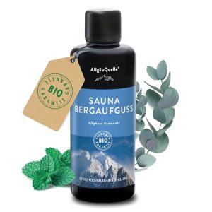 Saunaaufguss AllgäuQuelle Naturprodukte ® 100% Bio