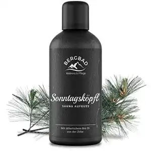 Saunaaufguss Bergbad Bio Zirbe Pur 100ml Sonntagssköl