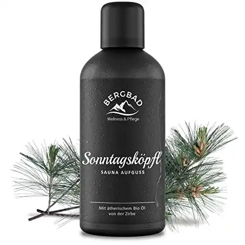 Saunaaufguss Bergbad Bio Zirbe Pur 100ml Sonntagssköl