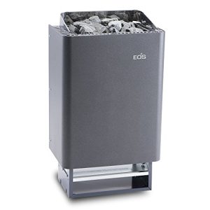 Sauna heater EOS 942236 (freestanding version) anthracite Perlef 43 Fn 9,0Kw