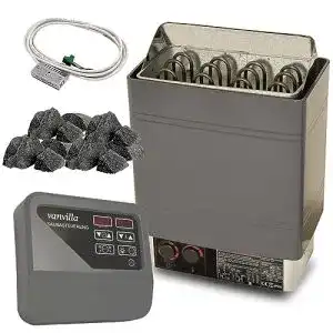 Saunaofen vanvilla set 6kw 380v mit aussensteuerung