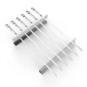 Schaschlikspiesse bearmoo grillspiesse edelstahl set