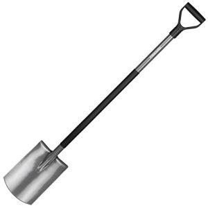 Shovel Fiskars gardening spade for soft, stone-poor soils, round