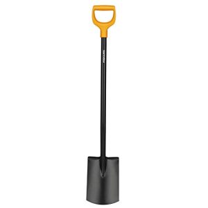 Shovel Fiskars gardening spade for soft, stone-poor soils, round