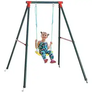Schaukelgestell outsunny kinderschaukel gartenschaukel