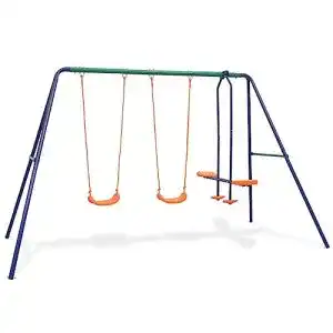 Schaukelgestell vidaxl kinderschaukel 4 sitze gartenschaukel