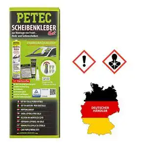 Scheibenkleber petec 83333 set kartusche profi qualitaet