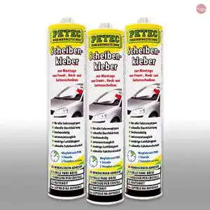 Scheibenkleber petec bundle 3x petec kartusche 310 ml