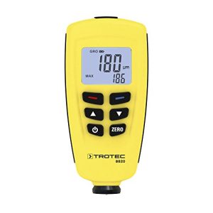 Dispositivo de medición del espesor de revestimiento Dispositivo de medición de pintura TROTEC BB20