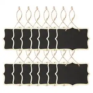 Schiefertafel austor ausotr mini tafel klein kreidetafel 14 stueck