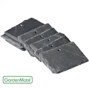 Schiefertafel gardenmate 10er set schilder aus schiefer 10x7cm