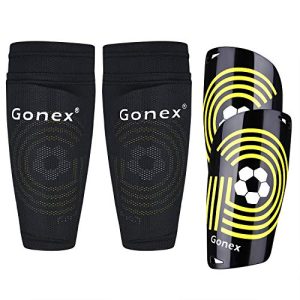 Protège-tibias Gonex football pour adultes, jeunes et enfants