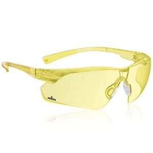 NoCry skydebriller, gultonede sikkerhedsbriller med blåt filter