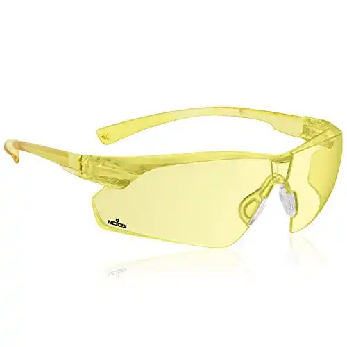 Schießbrille NoCry mit gelber Tönung und Blautfilter