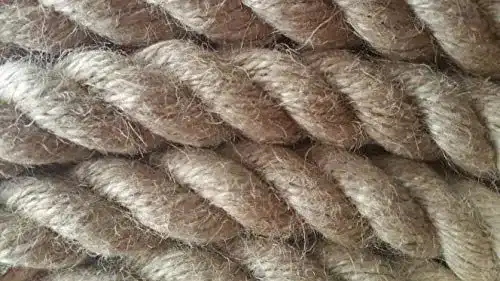 Schiffstau Niro Sportgeräte Hanfseil aus Jute – 30mm, 3m