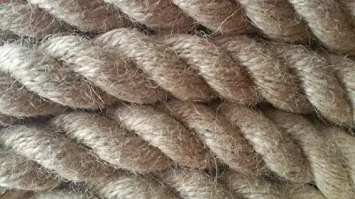 Schiffstau Niro Sportgeräte Hanfseil aus Jute – 30mm, 3m