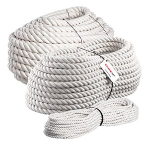 Corda para navio Seilwerk STANKE corda de algodão 20 mm, cordão de algodão