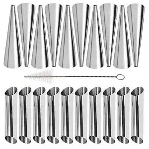 Schillerlockenformen anyasen cannoli formen set 21 stueck