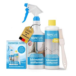 Schimmelentferner ABACUS ® Spray & Gel mit Pinsel